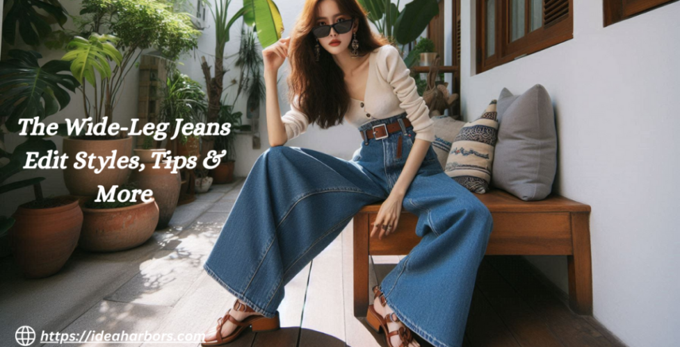 wide-leg jeans